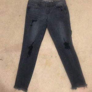 Low rise  black jeans